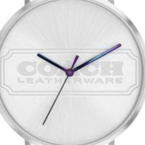 COACH watch 14602590 men Charles quartz silver. - Picture 2 of 2
